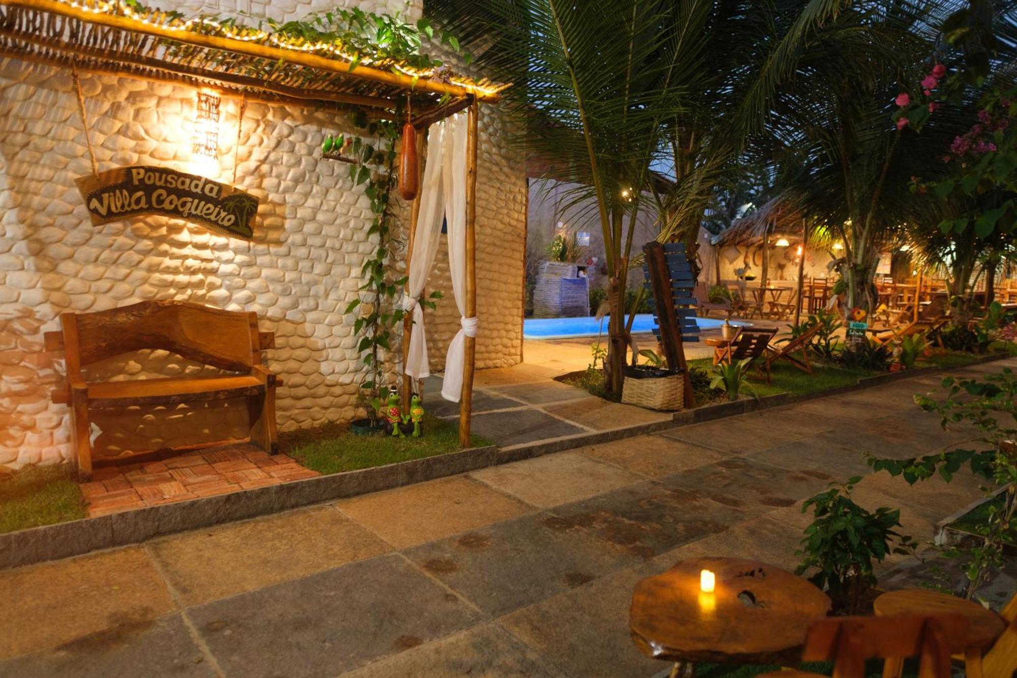 Pousada Villa Coqueiro Луиш Корея Екстериор снимка